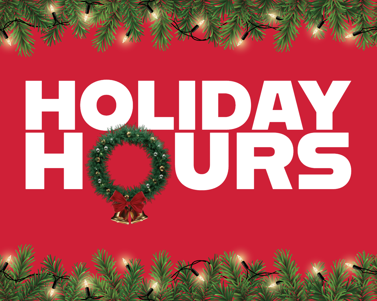 Holiday Hours Hempfield recCenter Discover. Connect. Belong.